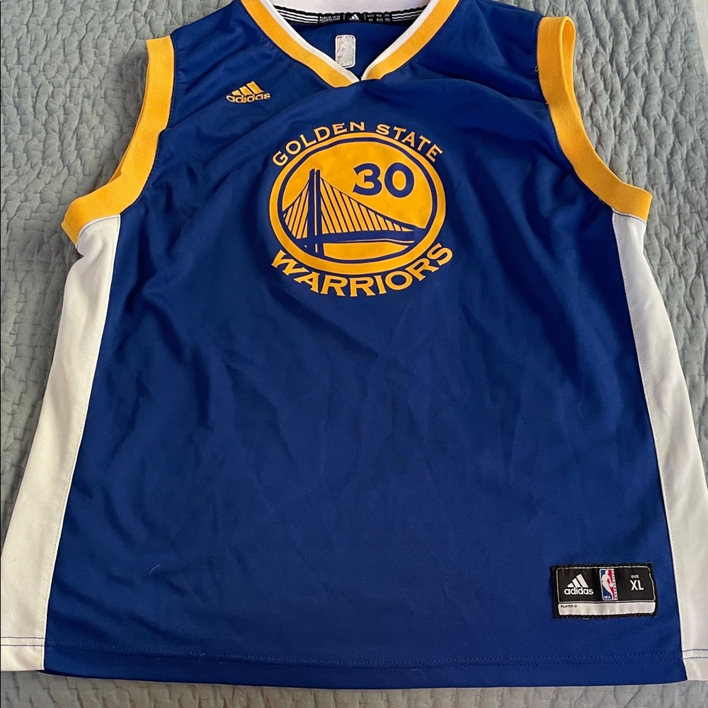 Adidas Golden State Curry sleeveless jersey